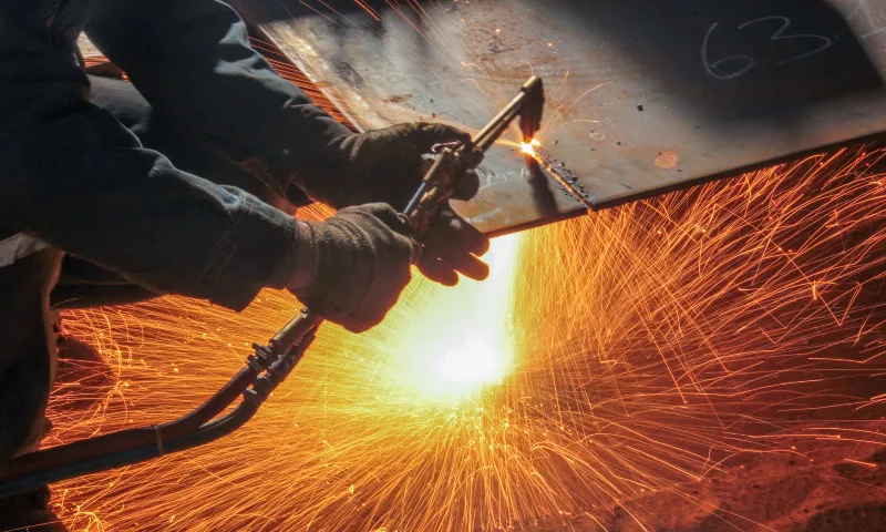 Welding, or gas welding and oxy-fuel